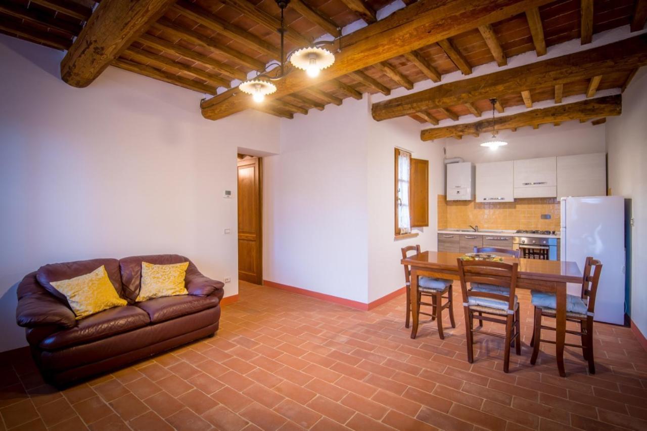 Ulivo-Chianti Charming Flat With Private Parking! Appartement Asciano Buitenkant foto