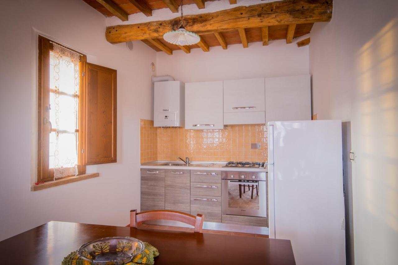 Ulivo-Chianti Charming Flat With Private Parking! Appartement Asciano Buitenkant foto