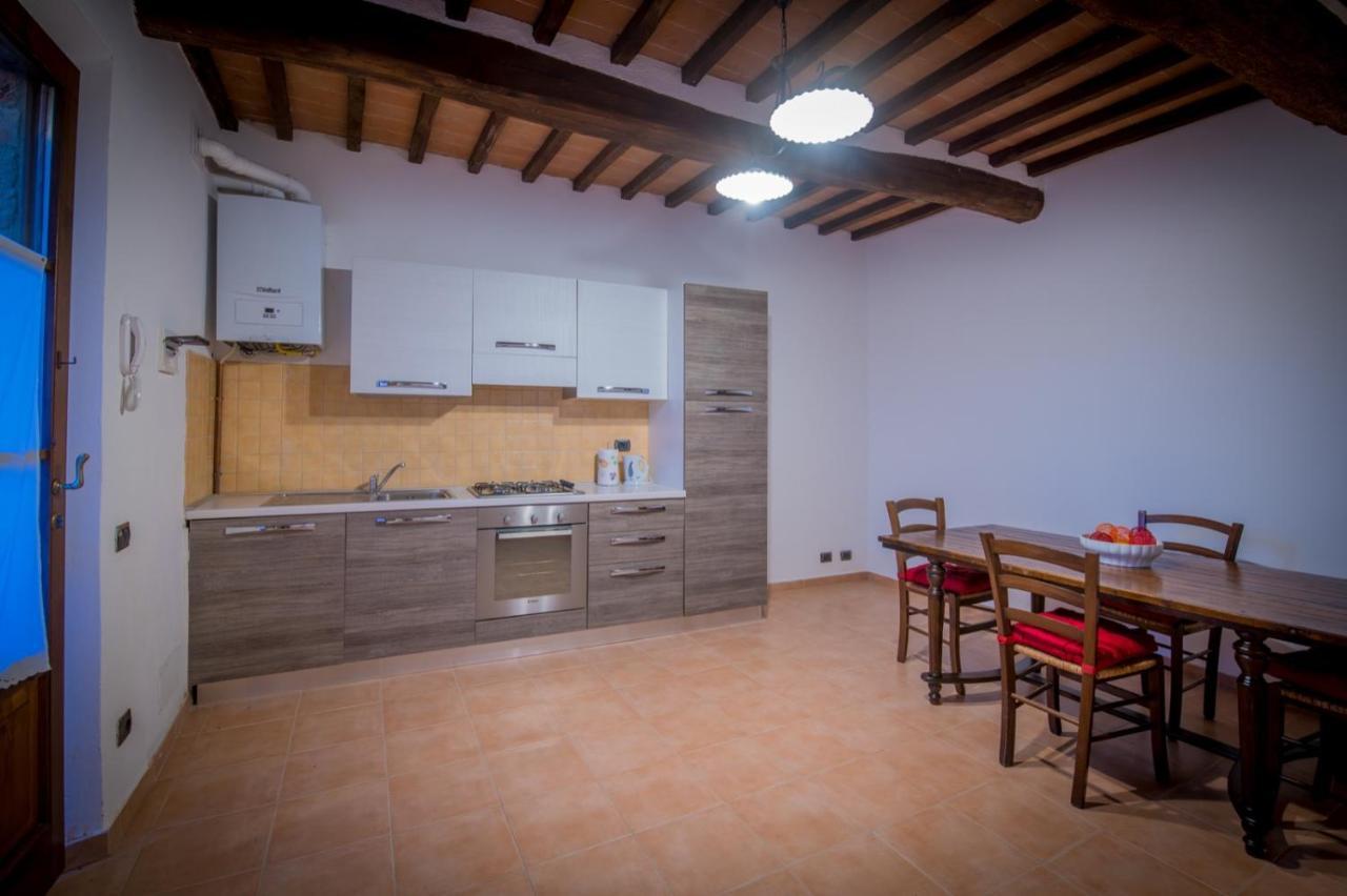 Ulivo-Chianti Charming Flat With Private Parking! Appartement Asciano Buitenkant foto