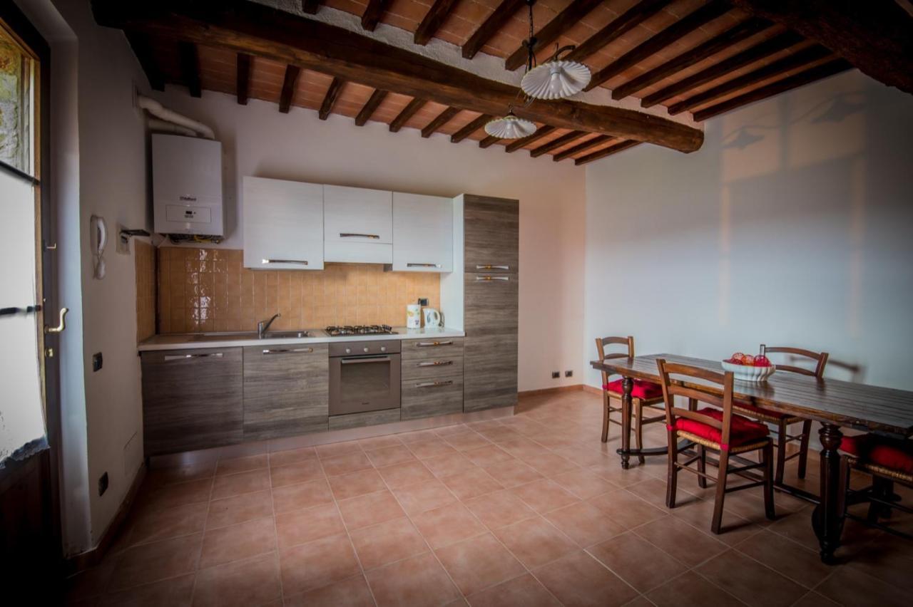 Ulivo-Chianti Charming Flat With Private Parking! Appartement Asciano Buitenkant foto