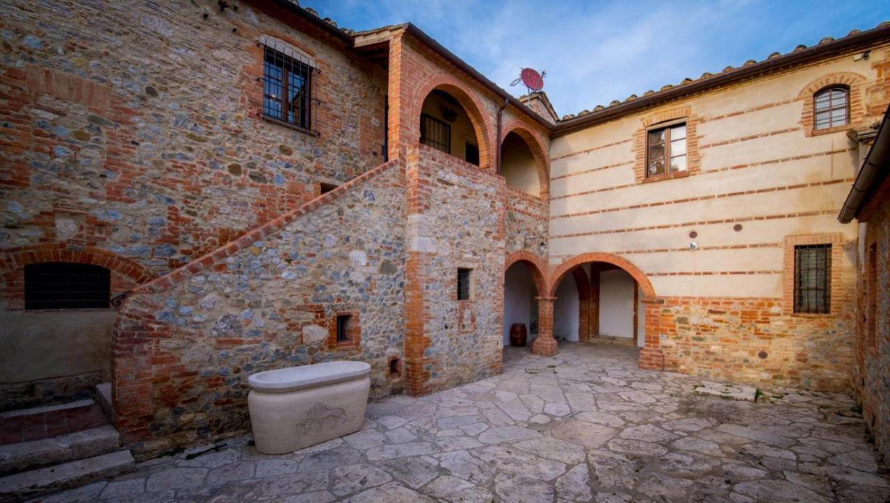 Ulivo-Chianti Charming Flat With Private Parking! Appartement Asciano Buitenkant foto