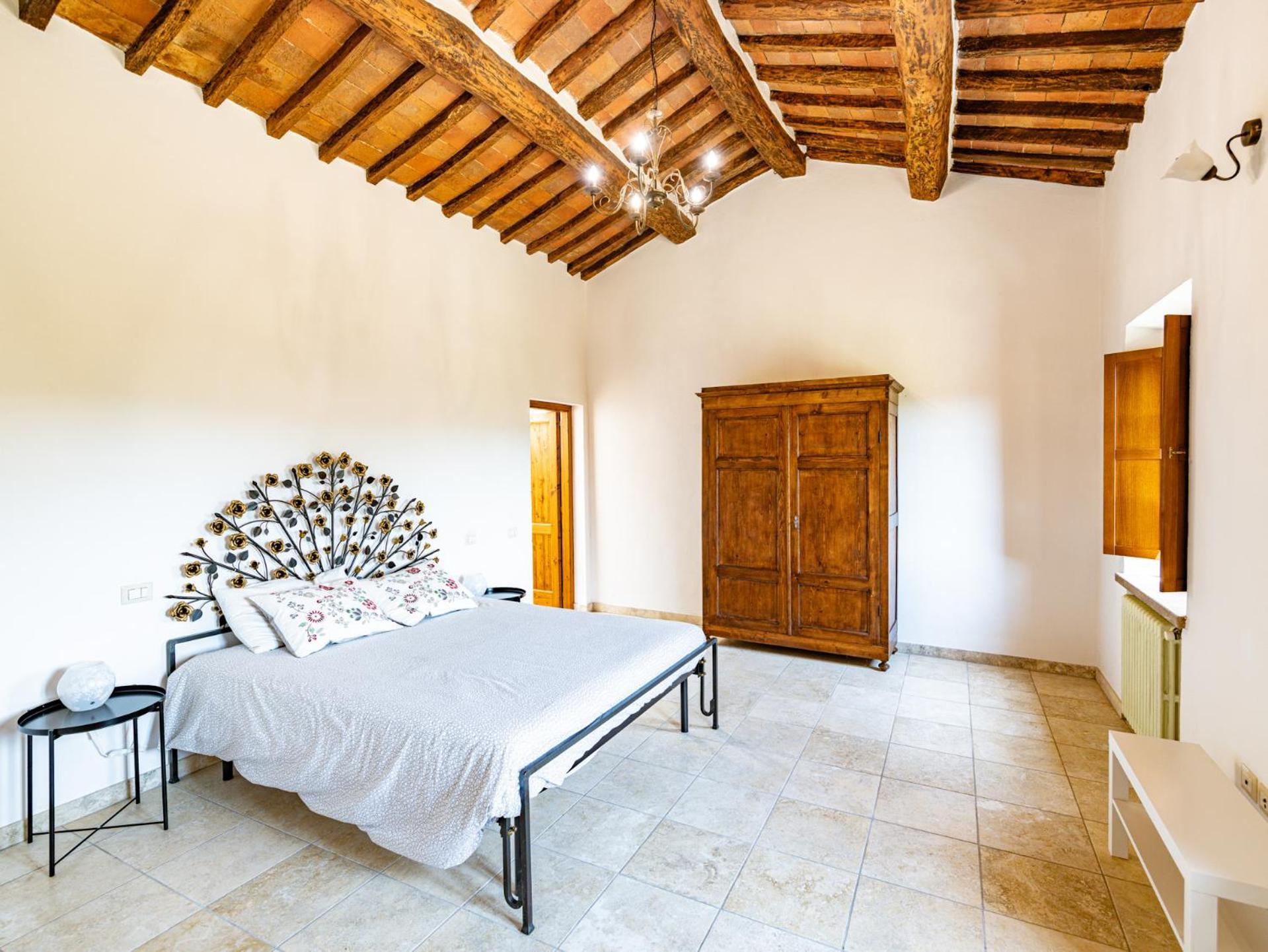 Ulivo-Chianti Charming Flat With Private Parking! Appartement Asciano Buitenkant foto