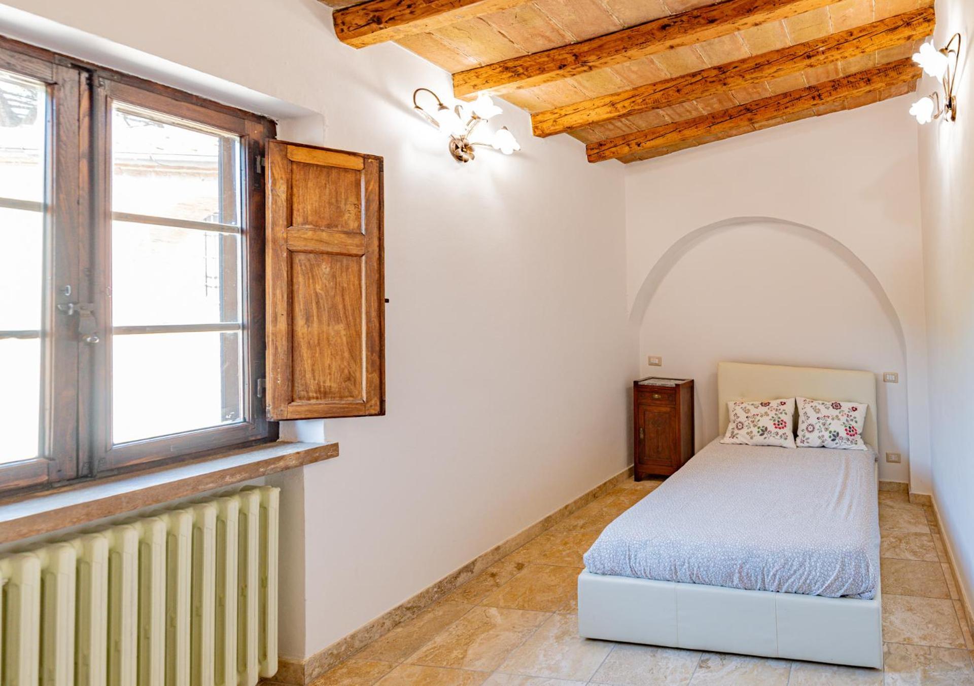 Ulivo-Chianti Charming Flat With Private Parking! Appartement Asciano Buitenkant foto